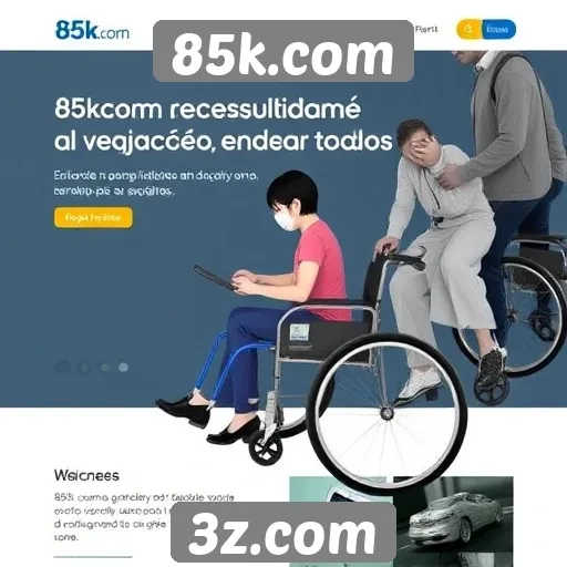 Acessibilidade e navegação no 85k.com para todos