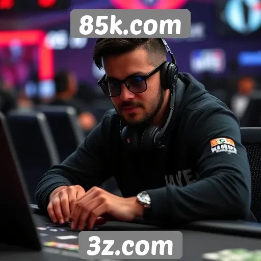 Tendências de jogadores no site 85k.com