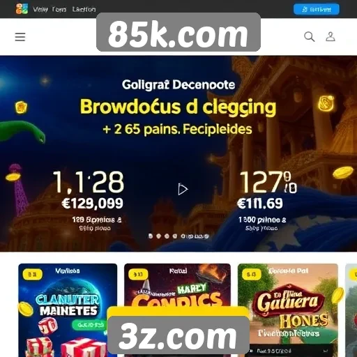 Promoções e bônus atraentes no 85k.com